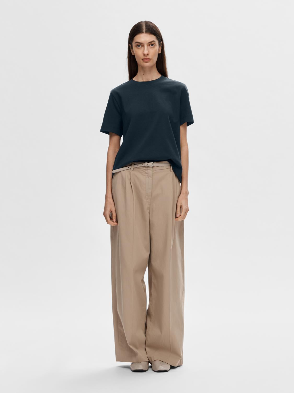 SLFESSENTIAL T-Shirt - Dark Sapphire